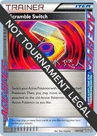 Scramble Switch - 2014 (Haruto Kobayashi) #129/135 from World Championship Decks Pokemon card image
