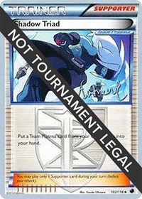 Shadow Triad - 2014 (Andrew Estrada) #102/116 from World Championship Decks Pokemon card image