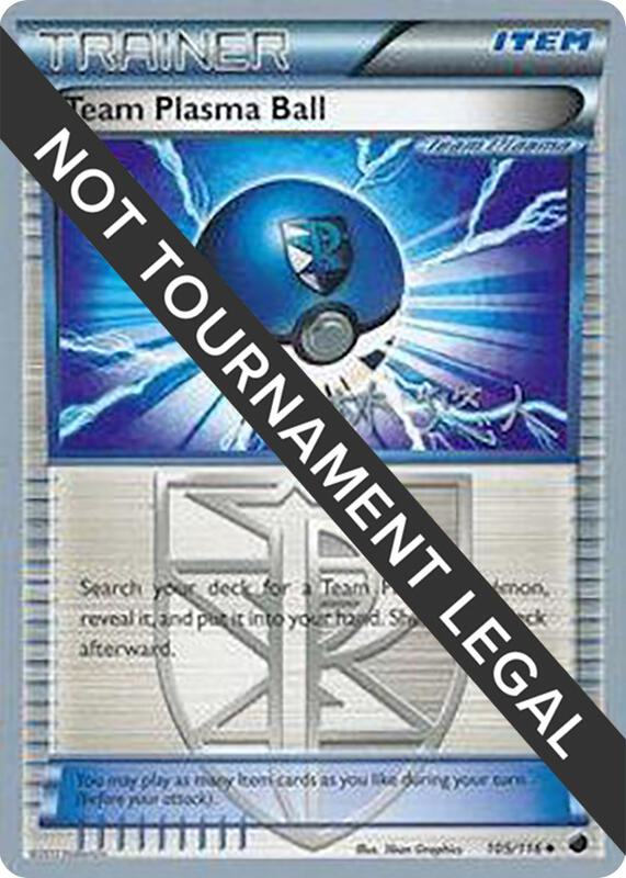 Team Plasma Ball - 2014 (Haruto Kobayashi) 105/116 from World Championship Decks
