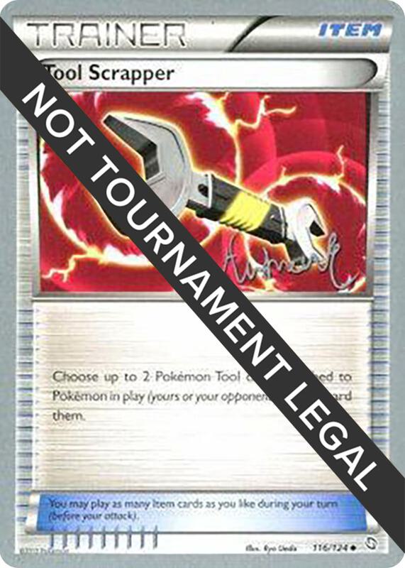 Tool Scrapper - 2014 (Andrew Estrada) 116/124 from World Championship Decks