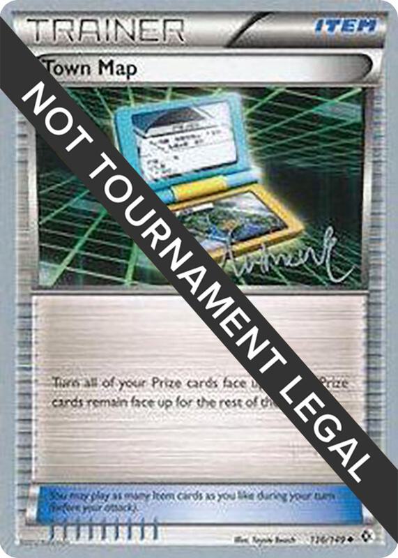 Town Map - 2014 (Andrew Estrada) 136/149 from World Championship Decks