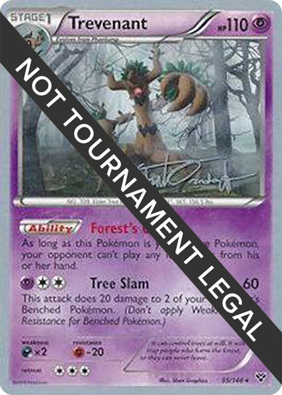 Trevenant - 2014 (Trent Orndorff) 55/146 from World Championship Decks