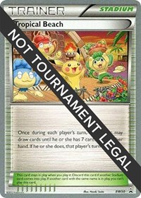 Tropical Beach - 2014 (Haruto Kobayashi) #BW50 from World Championship Decks Pokemon card image