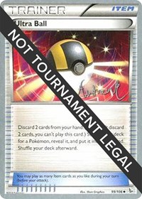 Ultra Ball - 2014 (Andrew Estrada) #99/108 from World Championship Decks Pokemon card image