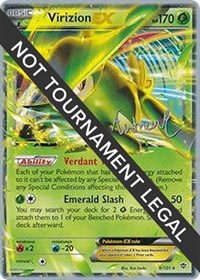 Virizion EX - 2014 (Andrew Estrada) #9/101 from World Championship Decks Pokemon card image