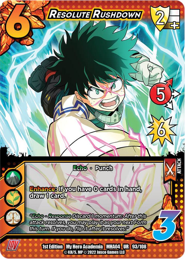 Resolute Rushdown - UniVersus: My Hero Academia: League of