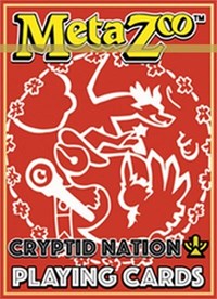 Metazoo USPCC Cryptid Nation Playing Card Deck: Kickstarter Edition (Gilded)