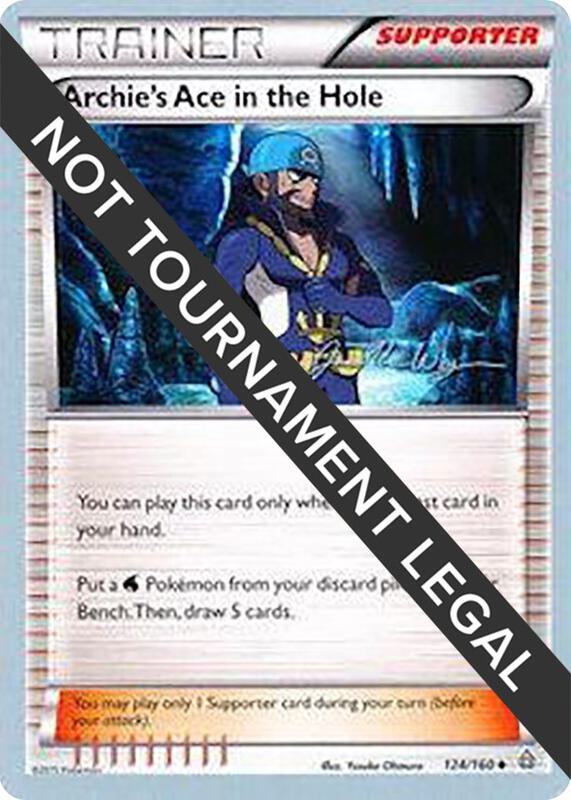 Archie's Ace in the Hole - 2015 (Jacob Van Wagner) 124/160 from World Championship Decks