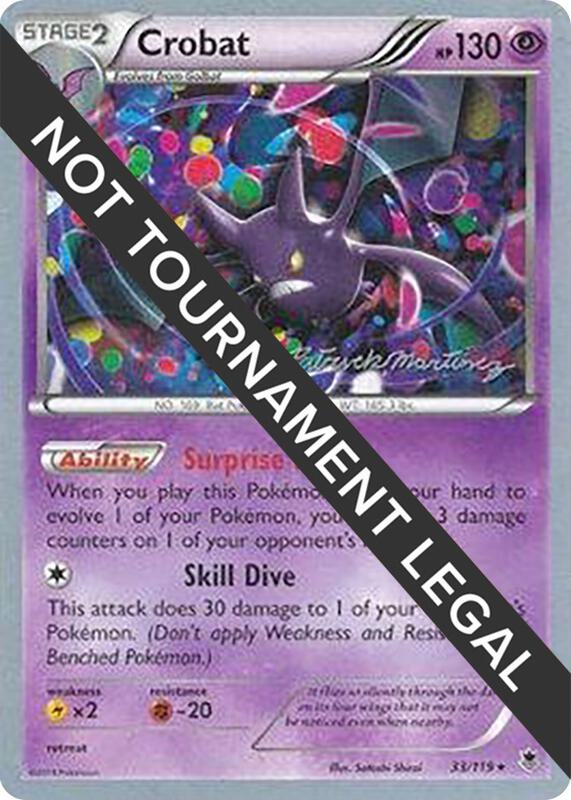 Crobat - 2015 (Patrick Martinez) 33/119 from World Championship Decks