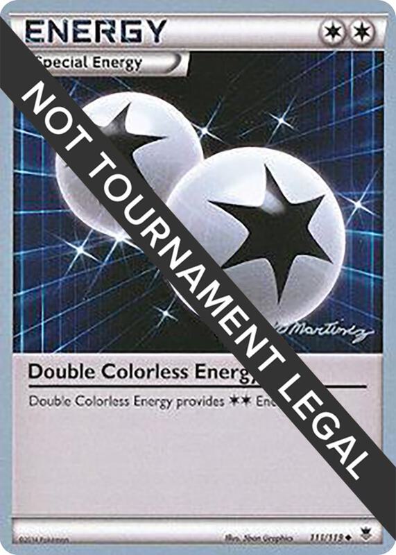 Double Colorless Energy - 2015 (Patrick Martinez) 111/119 from World Championship Decks