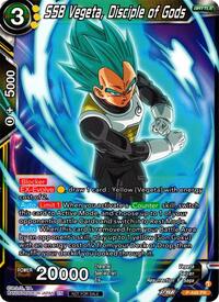 SSB Vegeta, Disciple of Gods (Zenkai Series Tournament Pack Vol.2) card art