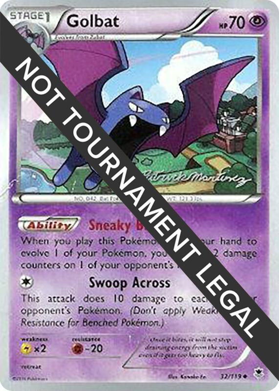 Golbat - 2015 (Patrick Martinez) 32/119 from World Championship Decks