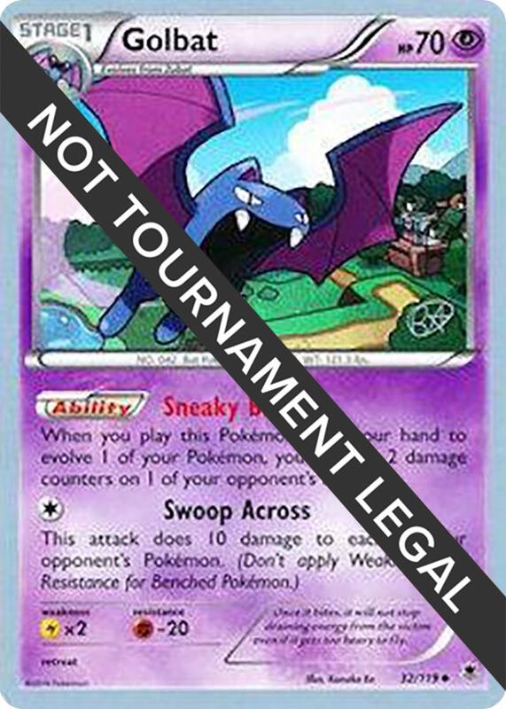 Golbat - 2015 (Rowan Stavenow) 32/119 from World Championship Decks