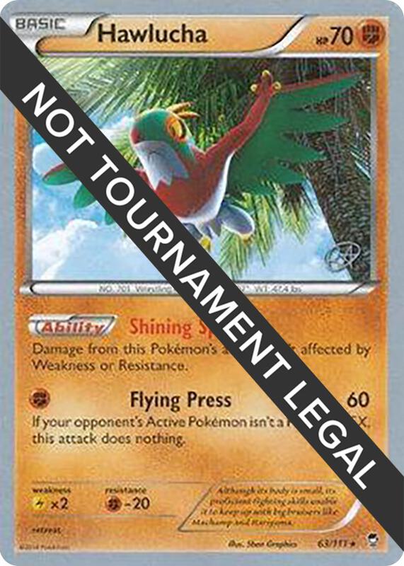 Hawlucha - 2015 (Rowan Stavenow) 63/111 from World Championship Decks