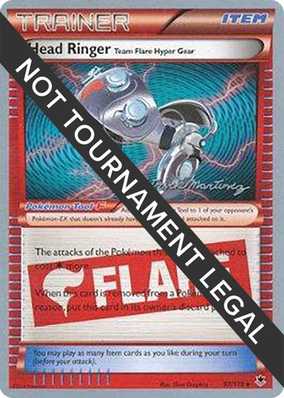 Head Ringer (Team Flare Hyper Gear) - 2015 (Patrick Martinez) 97/119 from World Championship Decks