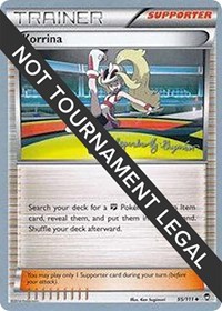Korrina - 2015 (Alejandro Ng-Guzman) #95/111 from World Championship Decks Pokemon card image