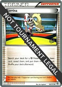 Korrina - 2015 (Rowan Stavenow) #95/111 from World Championship Decks Pokemon card image