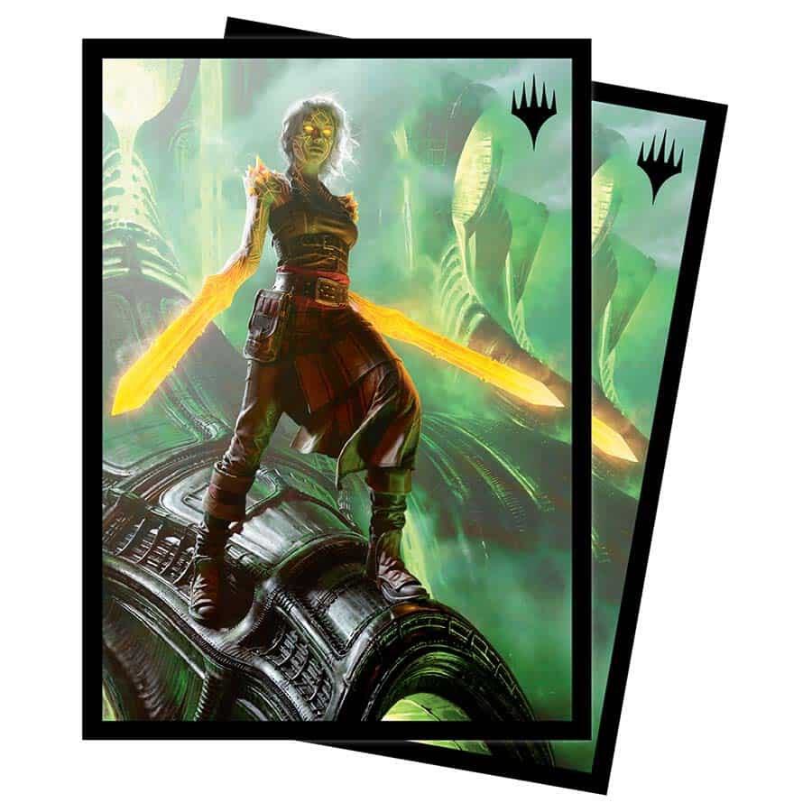 phyrexia card sleeves All Will Be One Nissa, Ascended Animist Standard Deck Protector (100ct) for Magic: The Gathering x 3.5 in Ultra PRO - Magic: The