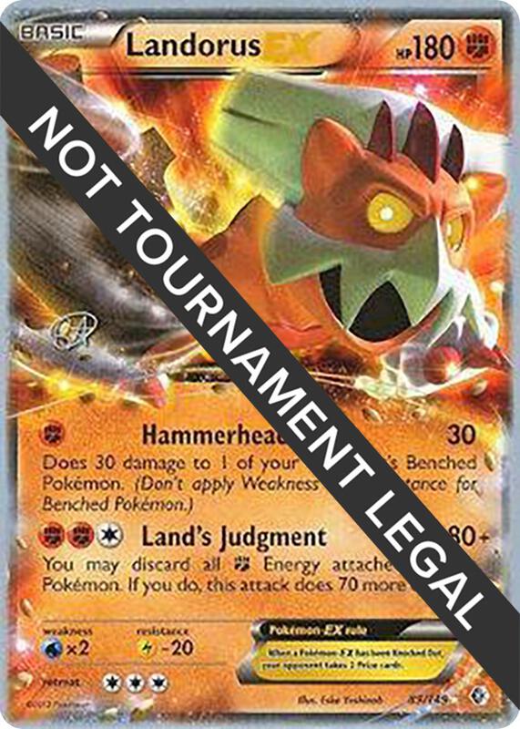 Landorus EX - 2015 (Rowan Stavenow) 89/149 from World Championship Decks