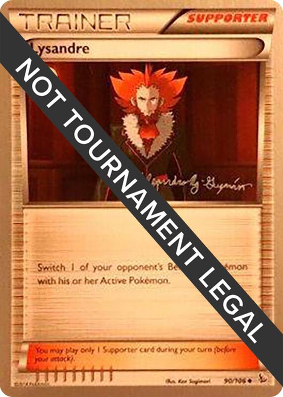 Lysandre - 2015 (Alejandro Ng-Guzman) 90/106 from World Championship Decks