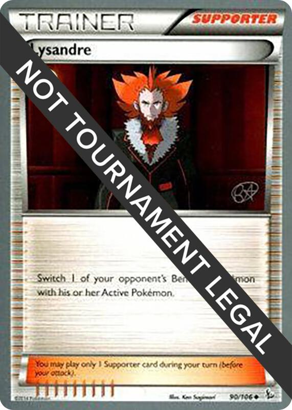 Lysandre - 2015 (Rowan Stavenow) 90/106 from World Championship Decks