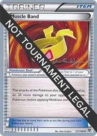 Muscle Band - 2015 (Jacob Van Wagner) #121/146 from World Championship Decks Pokemon card image