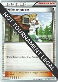 Professor Juniper - 2015 (Patrick Martinez) #84/101 from World Championship Decks Pokemon card image