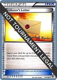 Professor's Letter - 2015 (Alejandro Ng-Guzman) #123/146 from World Championship Decks Pokemon card image
