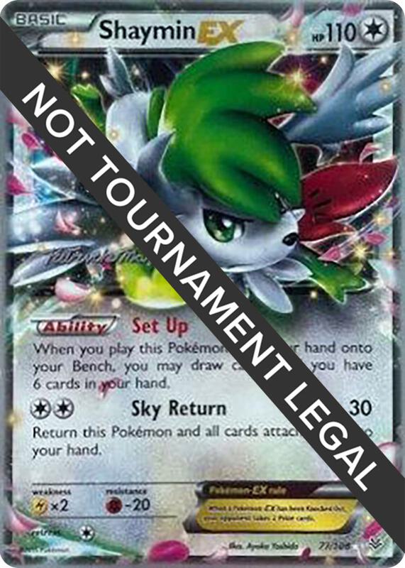 Shaymin EX - 2015 (Patrick Martinez) 77/108 from World Championship Decks