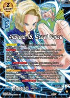 アキラ CH-206 SR トレーディングカード Android 18, Accel Dance - Power Absorbed - Dragon Ball Super