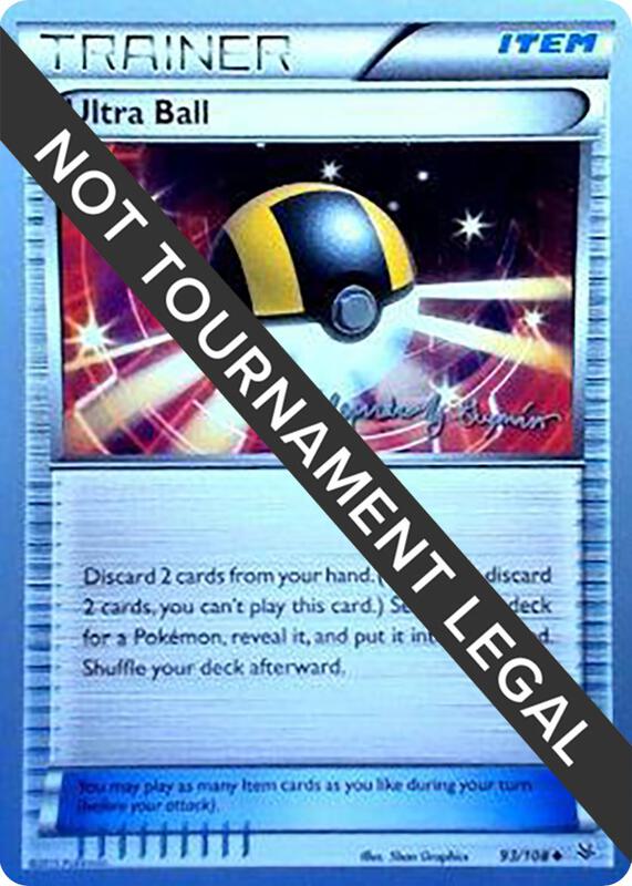 Ultra Ball - 2015 (Alejandro Ng-Guzman) 93/108 from World Championship Decks