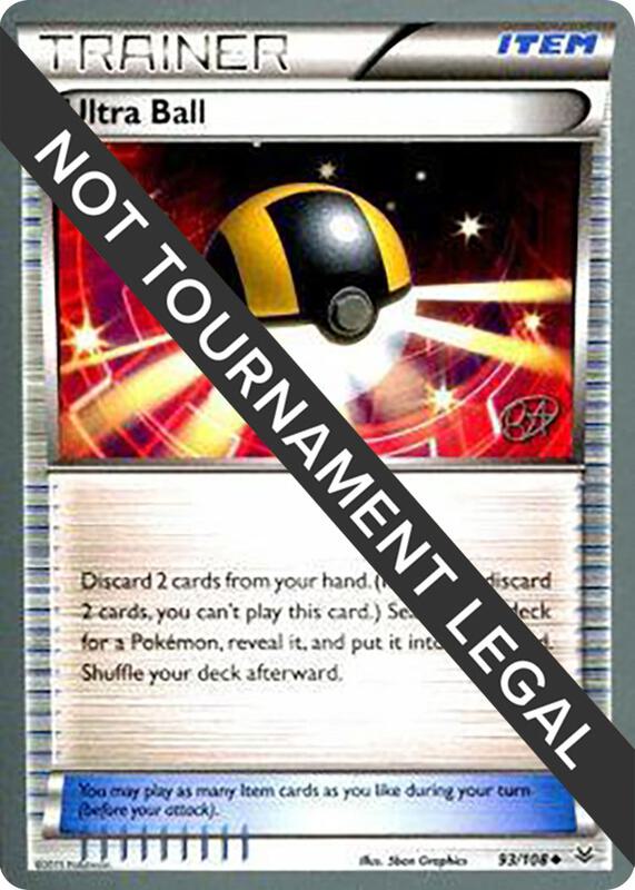 Ultra Ball - 2015 (Rowan Stavenow) 93/108 from World Championship Decks