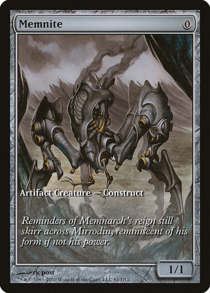 メムナイト/Memnite foil Memnite - Scars of Mirrodin - Magic: The Gathering
