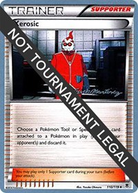 Xerosic - 2015 (Patrick Martinez) #110/119 from World Championship Decks Pokemon card image