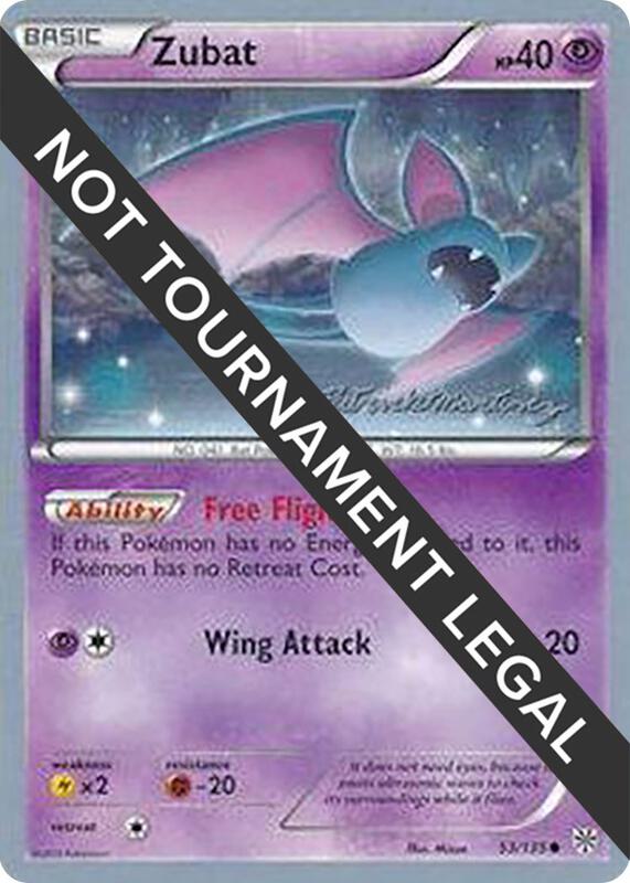Zubat - 2015 (Patrick Martinez) 53/135 from World Championship Decks