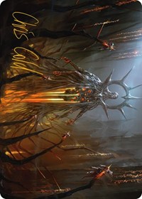 Solphim, Mayhem Dominus Art Card (Gold-Stamped Signature)