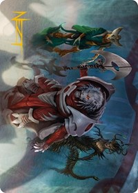 Norn's Decree Art Card (Gold-Stamped Signature)