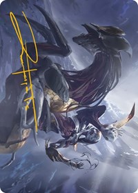 Ria Ivor, Bane of Bladehold Art Card (Gold-Stamped Signature)