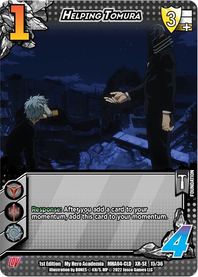 Helping Tomura (XR)