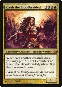 Kresh the Bloodbraided - From the Vault: Legends - Magic: The Gathering card