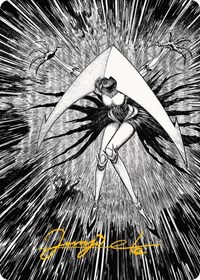 Elesh Norn, Mother of Machines Art Card (64/81) (Gold-Stamped Signature)