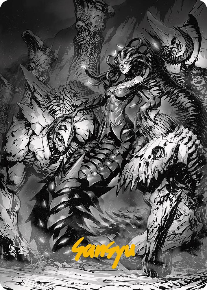 Vraska, Betrayal's Sting Art Card (Gold-Stamped Signature) - Art