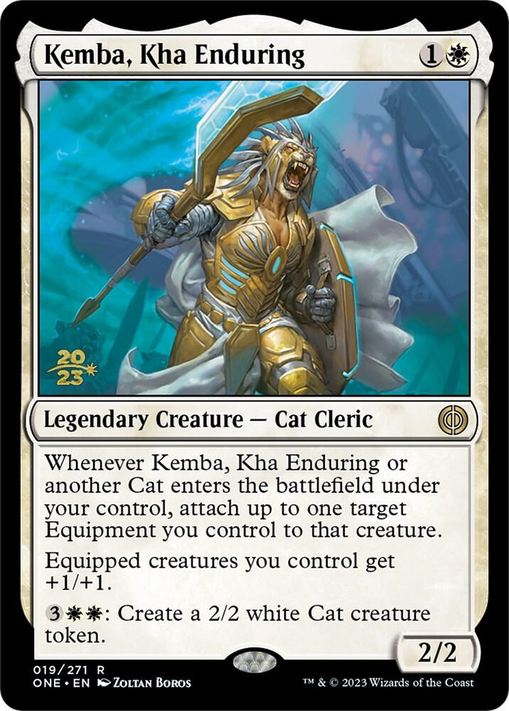 Kemba, Kha Enduring #19s — Phyrexia: All Will Be One Promos