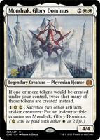MTG　栄光のドミヌス、モンドラク 英語版オイルスリックfoil 299)□ボーダーレス□《栄光のドミヌス、モンドラク/Mondrak