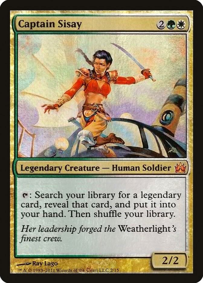 Captain Sisay - From the Vault: Legends - Magic: The Gathering