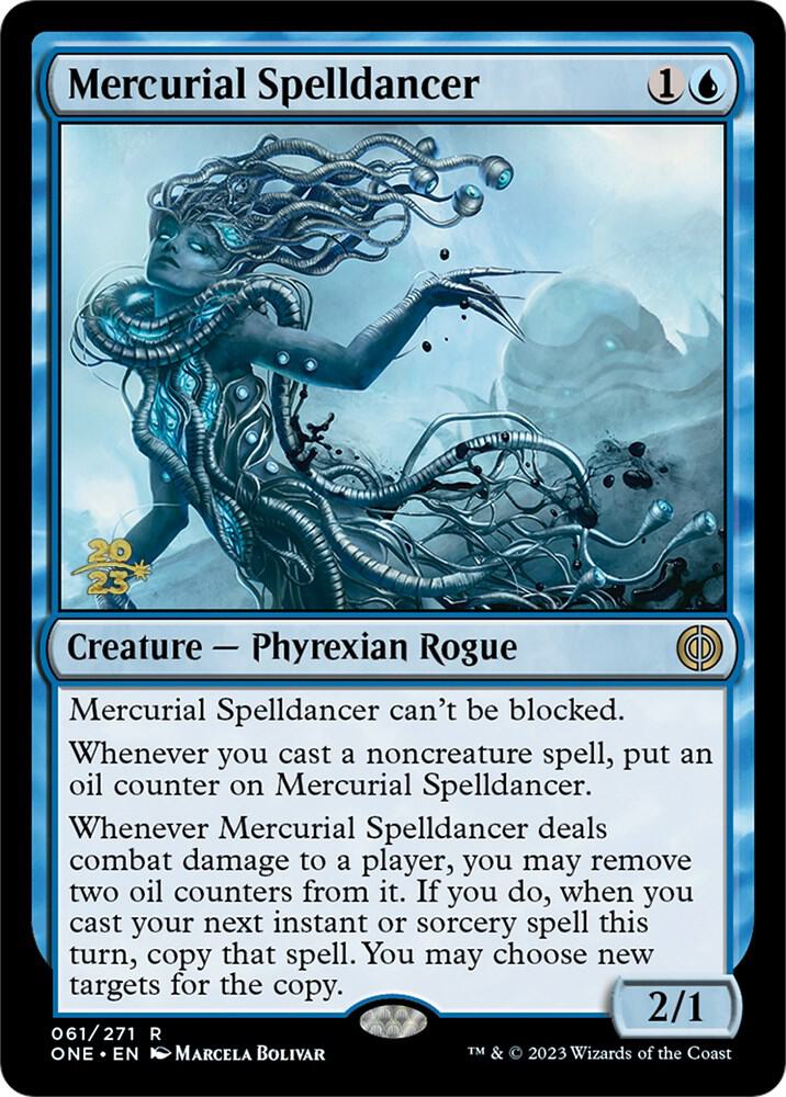 Mercurial Spelldancer #61s — Phyrexia: All Will Be One Promos