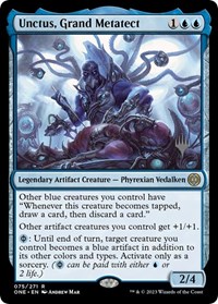 Unctus, Grand Metatect - Promo Pack: Phyrexia: All Will Be One - Magic: The Gathering card