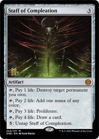 Staff of Compleation (Prerelease Cards)