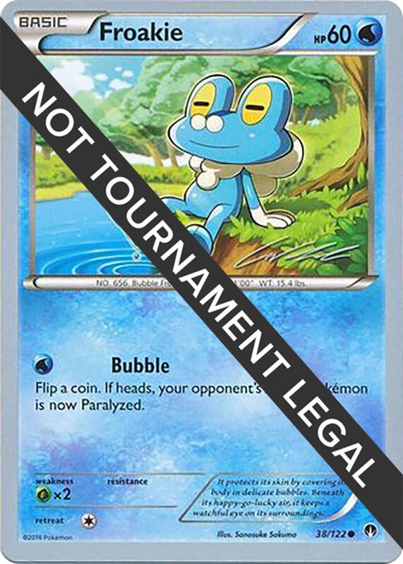 Froakie - 2016 (Cody Walinski) 38/122 from World Championship Decks
