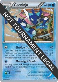 Greninja (40) - 2016 (Cody Walinski) #40/122 from World Championship Decks Pokemon card image